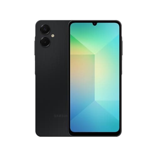 Celular Samsung Galaxy A06 5G 128GB, 4GB, IP54, Tela 6.7" - Preto