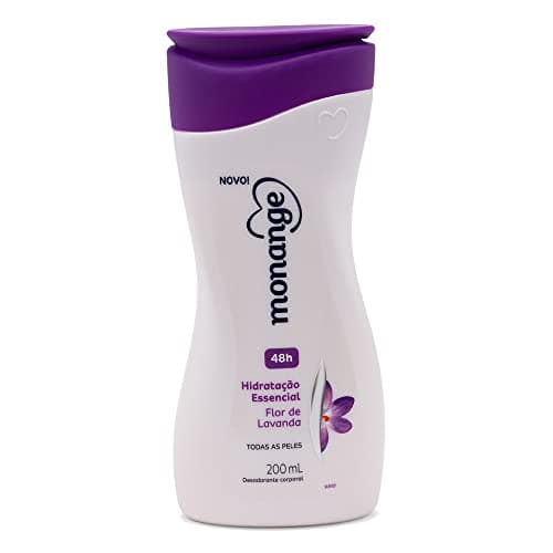 Monange Hidratante Desodorante Flor De Lavanda Branco 200 Ml