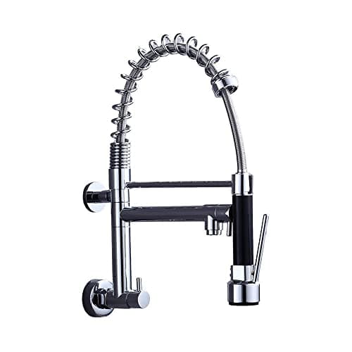 Torneira Gourmet 40cm com Misturador Monocomando Cromada de Parede Belccatgm40c-pl