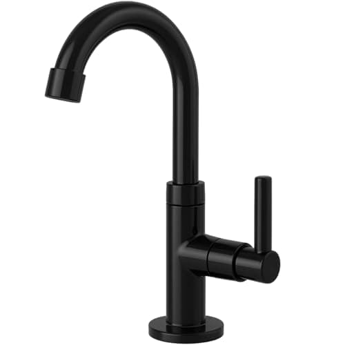 Torneira Para Banheiro Preta Pia Lavatorio Lavabo Cuba Bancada Abs