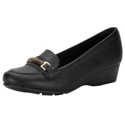 Sapato Feminino Modare Anabela Preto 36