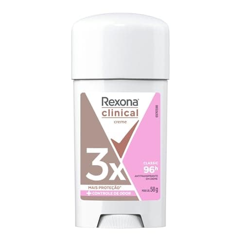 Rexona Clinical Antitranspirante Creme Classic 58G