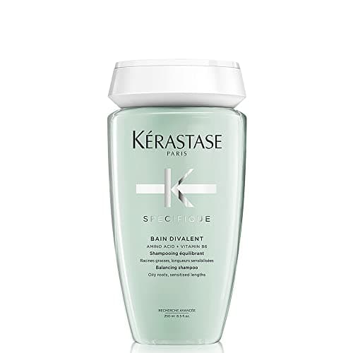 Kérastase Shampoo Specifique Bain Divalent, Cabelos oleosos, Controle da oleosidade, Aminoácido, Vitamina B6, 250 ml