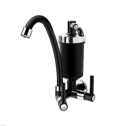 Bruno Acabamentos - Torneira Com Filtro de Agua Ecologico Parede 2072 - PRETO