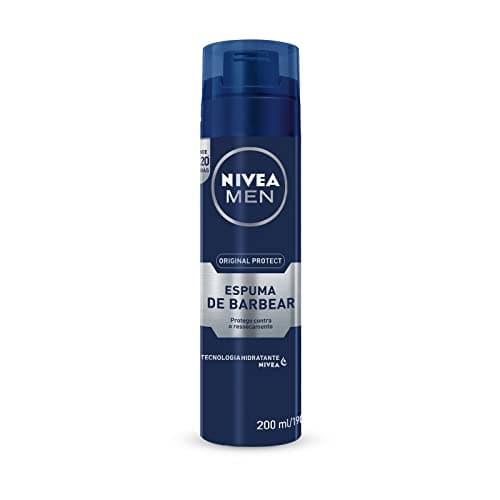 Espuma De Barbear Em Tubo Nivea 195G Originals Hidratante, NIVEA