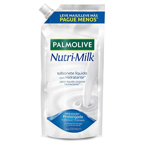 Palmolive Sabonete Líquido Nutri-Milk Nutre & Hidrata 500Ml Refil