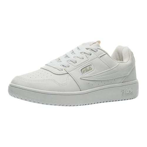 Tenis Fila Acd Classic Feminino, Branco/Prata/Bege, 39