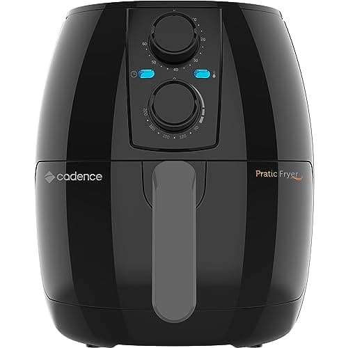 Fritadeira Sem Óleo Cadence Pratic Fryer, 3L, Preta, 220V, FRT515