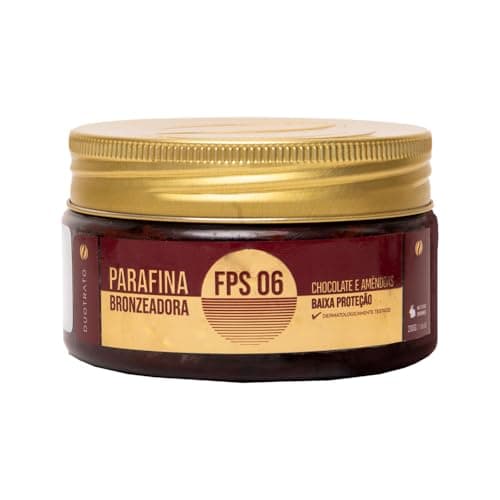 Parafina bronzeador acelerador de bronzeado Duotrato 200g (Chocolate)