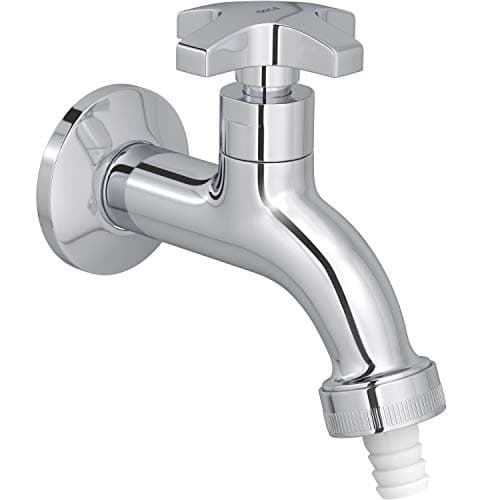 Torneira Para Jardim E Tanque Com Adaptador De Mangueira Max Deca Cromado