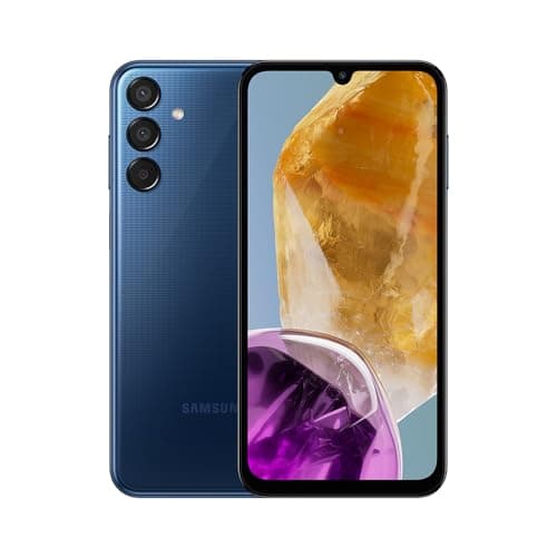 Galaxy M15 5G, 6.000mAh, Câmera Tripla até 50MP, 128GB - Azul escuro