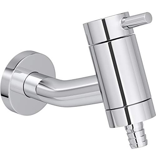 Torneira Para Jardim E Tanque Com Adaptador De Mangueira Link Deca Cromado