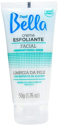 Creme Esfoliante Facial de Alecrim, Depil Bella, 50G