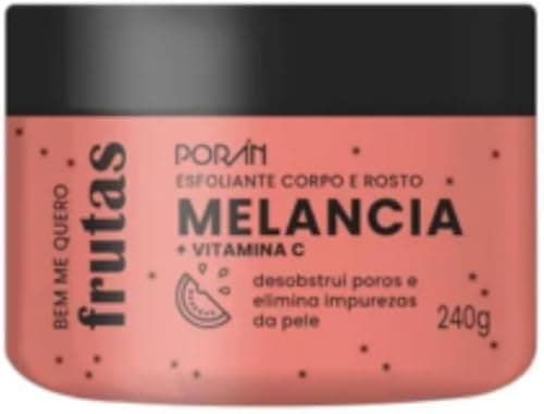 Poram Esfoliante Corporal e Facial de Melancia, 240g