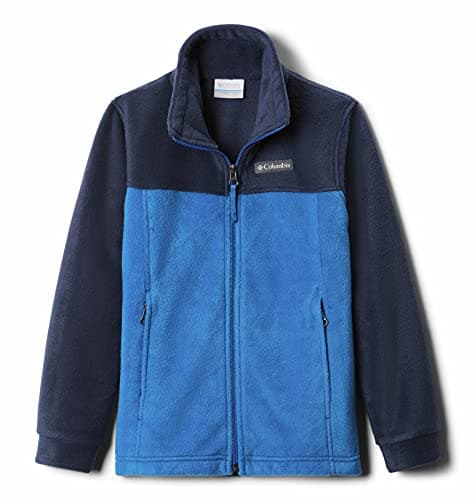 Columbia Jaqueta masculina de lã Steens Mountain II, índigo brilhante/azul-marinho universitário, M