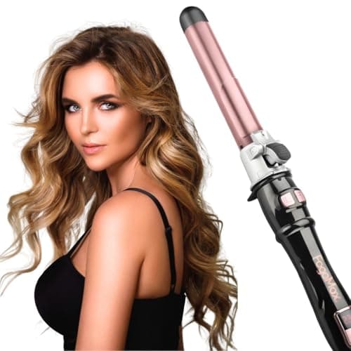 fogomax, Modelador De Cachos Giro Automático 28mm Profissional Rápido Aquecimento Bivolt Eleve Sua Beleza