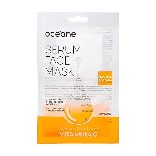 Océane Máscara Facial com Vitamina C - Serum Face Mask 20ml