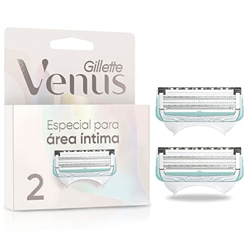 Gillette Venus para Área Íntima, Carga para Aparelho de Depilação Íntima 2 Unidades