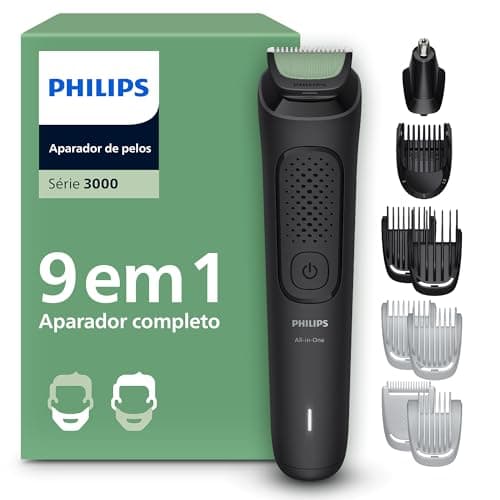 PHILIPS Multigroom Aparador de Pelos 9 em 1, Bivolt - MG3927/15