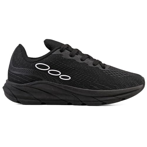 Tenis Esportivo Masculino Feminino para Academia Treino Leve com Tecido Respirável e Sola Macia (Preto/Preto, 42)