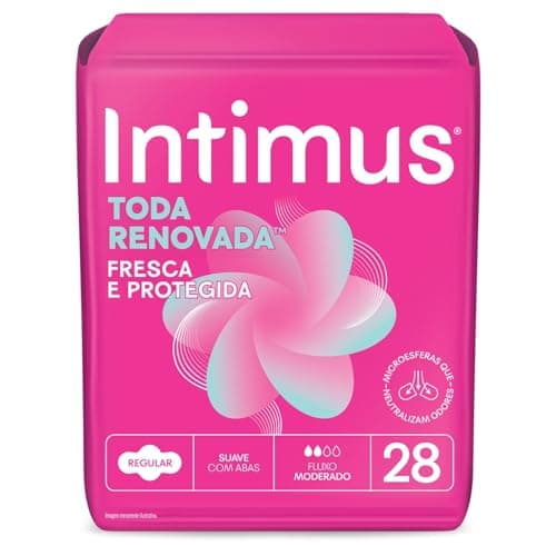 Absorvente Externo Intimus Antibac Comabas - 28 Unidades, Tifany