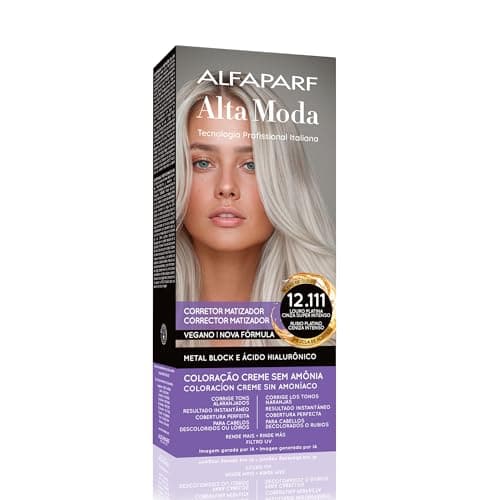 Alta Moda Tinta 12.11 Loiro Platina Cinza