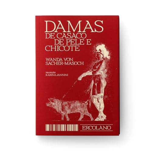 Damas de casaco de pele e chicote