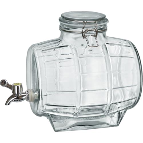 REFRESQUEIRA HOME&CO VIDRO 5L 24x17x23cm TRANSPARENTE