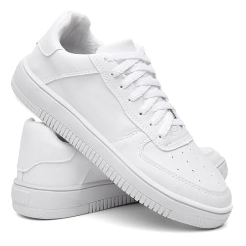 Tênis Masculino Casual Urbano Solado Macio Clássico - Branco/41