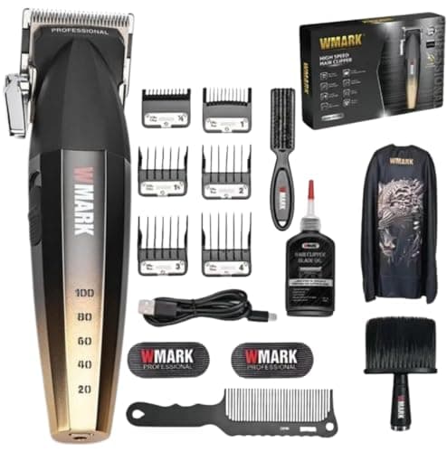 Máquina De Cortar Cabelo Wmark NG-2038 Gold Original