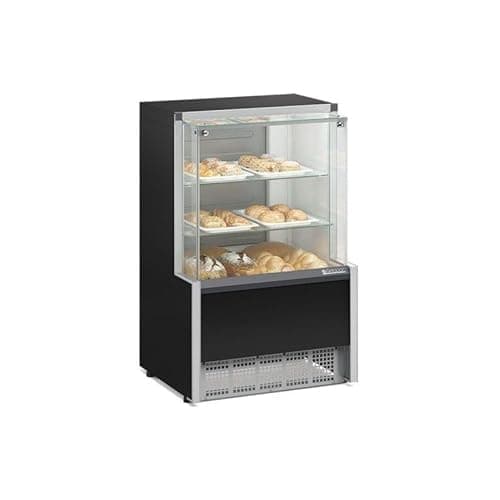 Vitrine Neutra Gelopar Preta 75cm Bivolt MPNA-075R