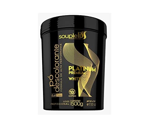 Souple Liss Pó Descolorante Platinum White Dust Free 500g - T