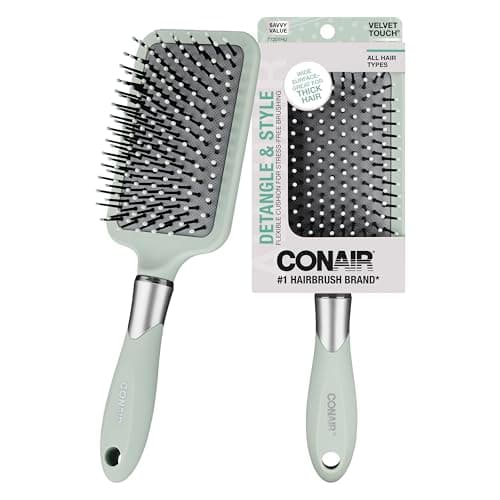 Conair Escova toque de veludo (a cor pode variar)