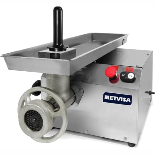 Moedor Picador de Carne PCL.10L 0,5cv Inox Metvisa 220V