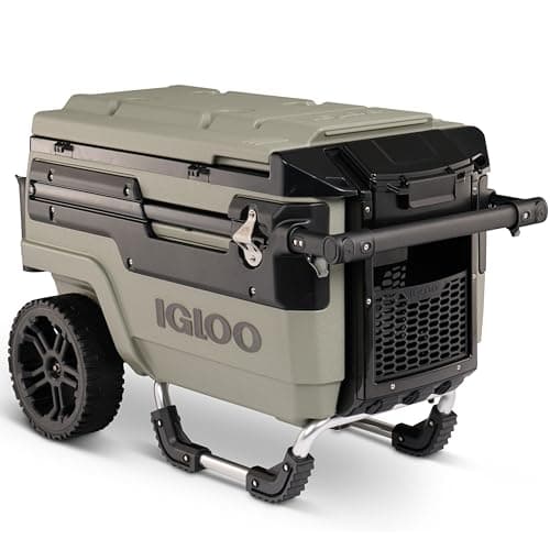 Igloo Refrigerador Trailmate Journey 70 Qt, Verde-Oliva