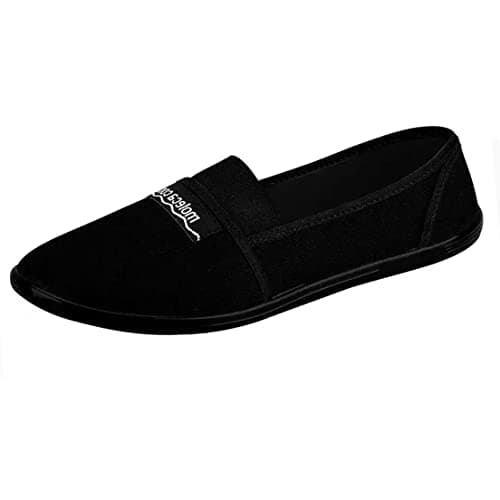 Sapato Sapatilha Alpargata Feminina Moleca - Conforto Básica (Preto, BR, Adulto, Numérico, 35)
