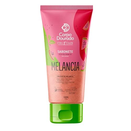 Corpo Dourado Sabonete Esfoliante | Revitalização e Maciez | Melancia 180ml