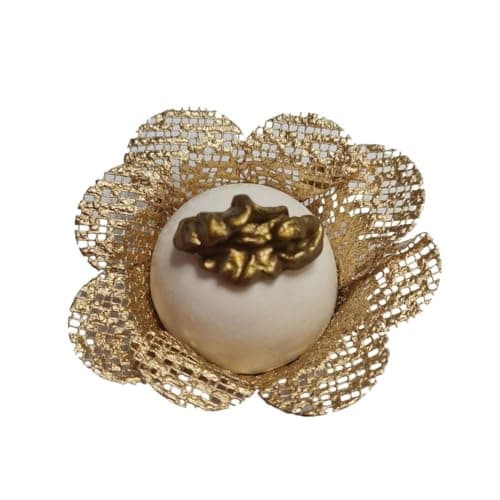 Forminhas Para Doces Finos,Forminhas Para Doces de luxo Modelo Princesa 50(Dourado)