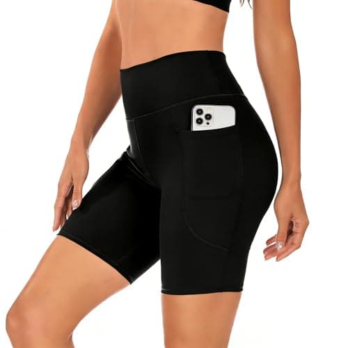 Shorts Academia Feminino Short Cintura Alta de Yoga Treino Ginástica Modeladora Com Bolso