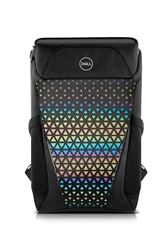 Mochila Dell Gaming para Notebook até 17.3", Resistente à Água, Capa de Chuva Integrada, Preta - 460-BCZE
