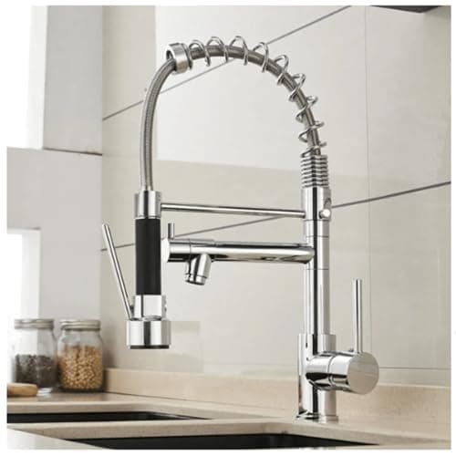 Torneira Gourmet Giratória 50cm com Misturador Monocomando de Bancada EXPRAY EXTENSOR AGUA QUENTE E FRIA OU SOMENTE FRIA