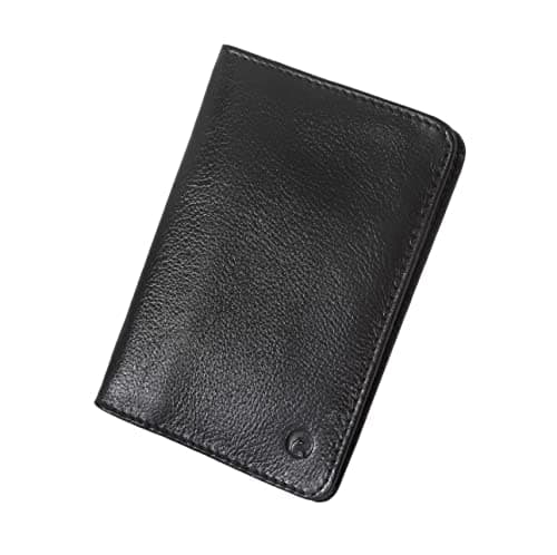 Carteira Slim Masculina Couro Legítimo Porta Cnh, Documento de Veiculo 187 (Preto)