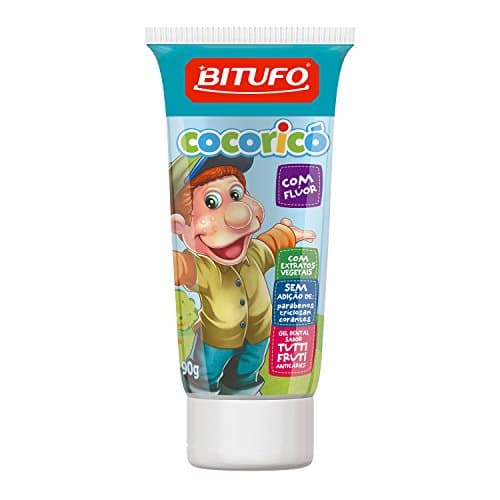 Bitufo Gel Dental Cocoricó Com Flúor Sabor Tutti Frutti 90 G