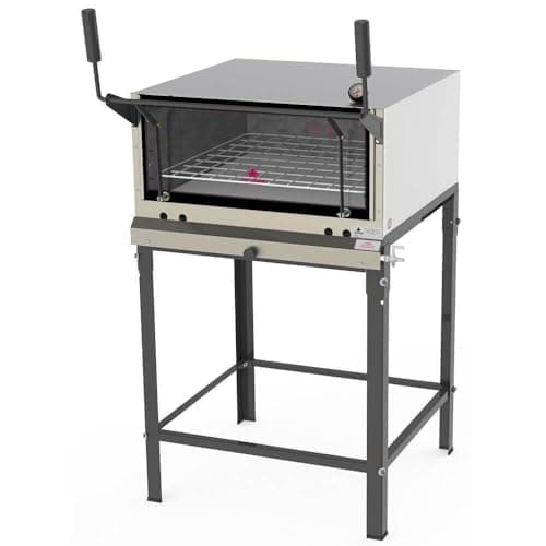 Forno Industrial Progás Prp-770 G2 125l A Gás Inox Com Pedra Refratária E Cavalete P45093