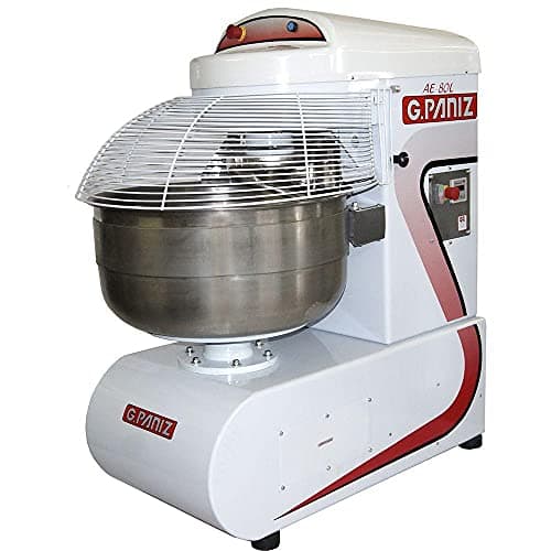 Masseira Espiral AE-80L Epóxi 80Kg NR12 G.Paniz - Trifásico 380V Trifásico