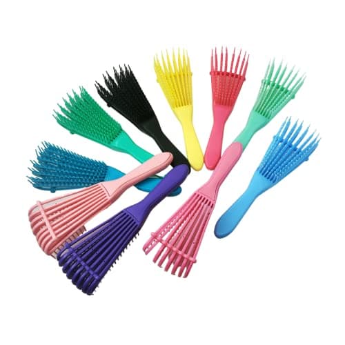 Outras Escova Polvo Desembaraçadora Funcional - Cores Sortidas