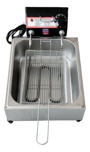 Fritadeira Elétrica Industrial Cuba 5l Econômica (110, Volts)