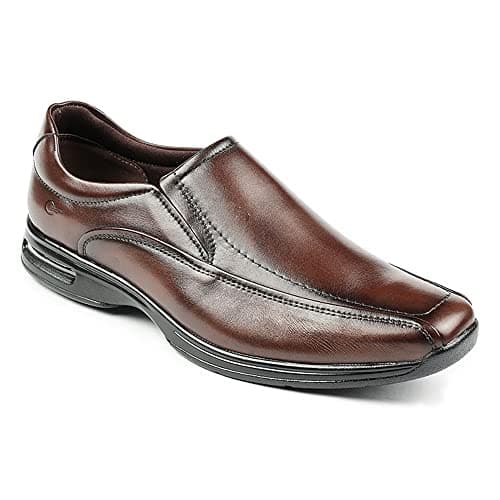 Sapato Smart Comfort Air Spot Marrom-Marrom-42