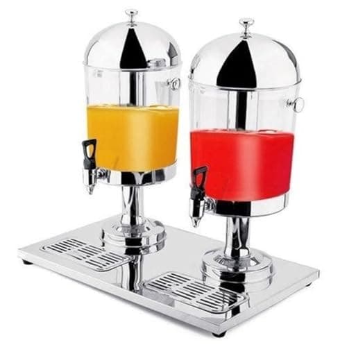 Suqueira Dupla Refresqueira Dispenser Suco Bebidas Inox Buffet