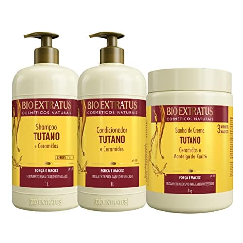 Linha Tutano Bio Extratus Shampoo Condicionador Máscara 1Kg